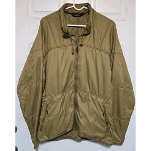 Beyond Clothing A3 Alpha Sweater Polartec Insulation Coyote Brown Size XL